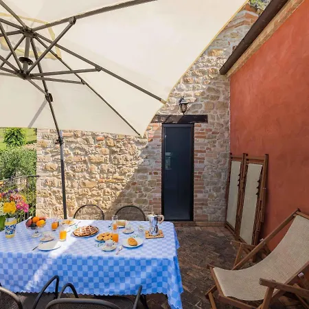 アパート Elegant Stone House W Pool Monte San Martino